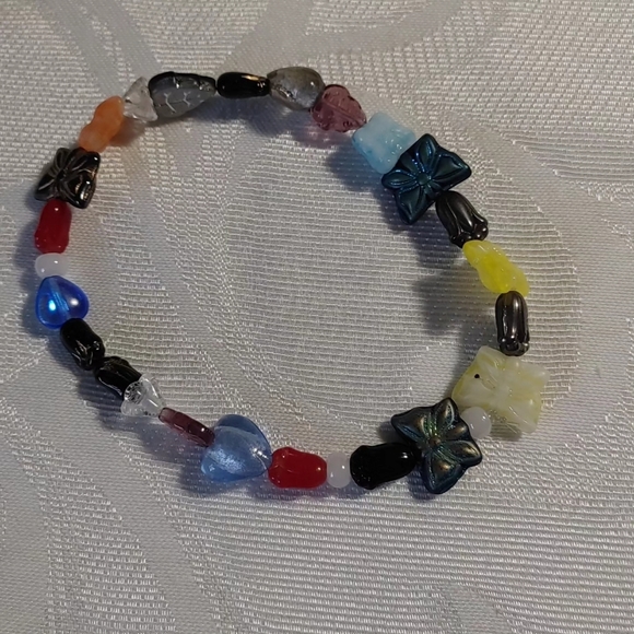 Strechy beaded bracelets - Picture 2 of 4